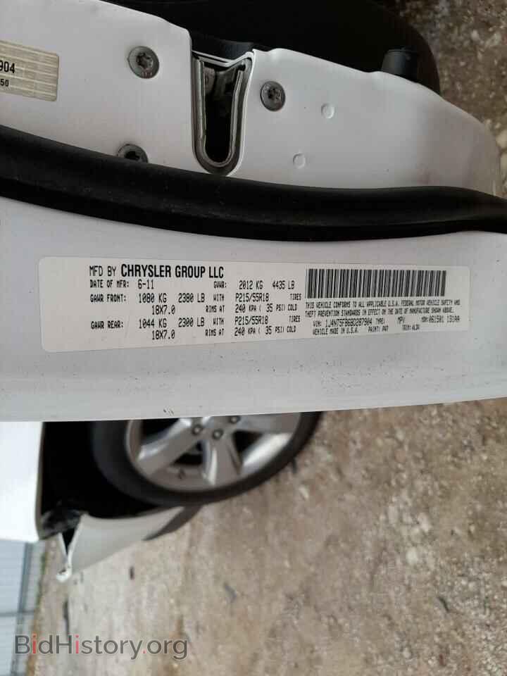 2011 JEEP COMPASS - VIN: 1J4NT5FB6BD287904 - Photo 10