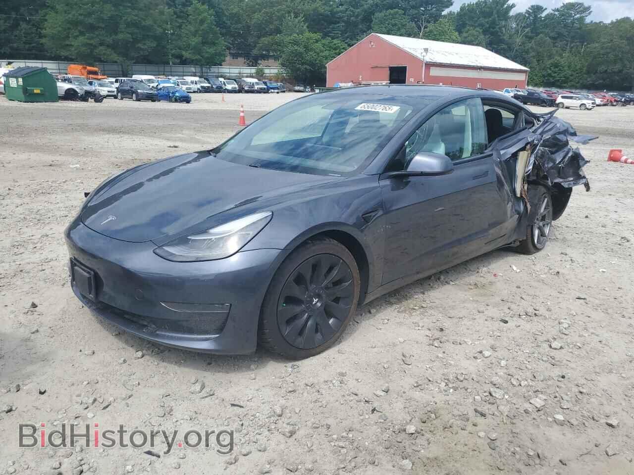 Photo 5YJ3E1EAXMF048733 - TESLA MODEL 3 2021