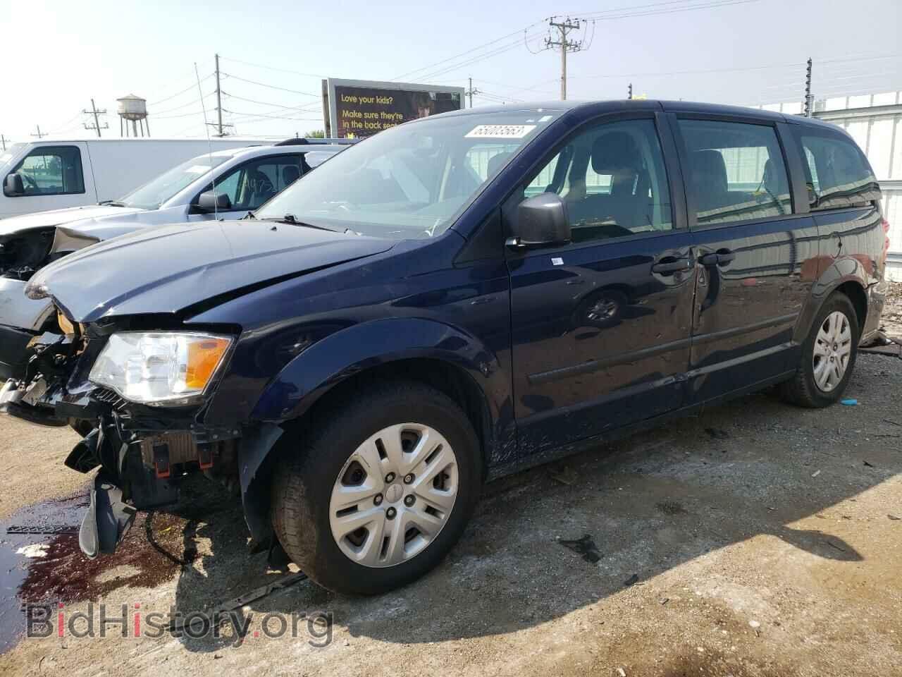 Фотография 2C4RDGBG5GR109102 - DODGE CARAVAN 2016