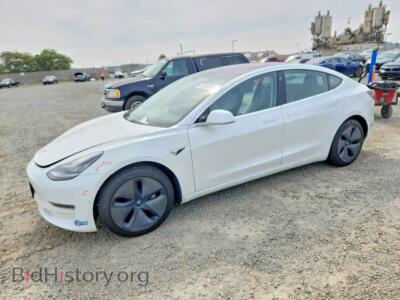 2018 Tesla MODEL 3, белый — VIN 5YJ3E1EA7JF035255, Copart
