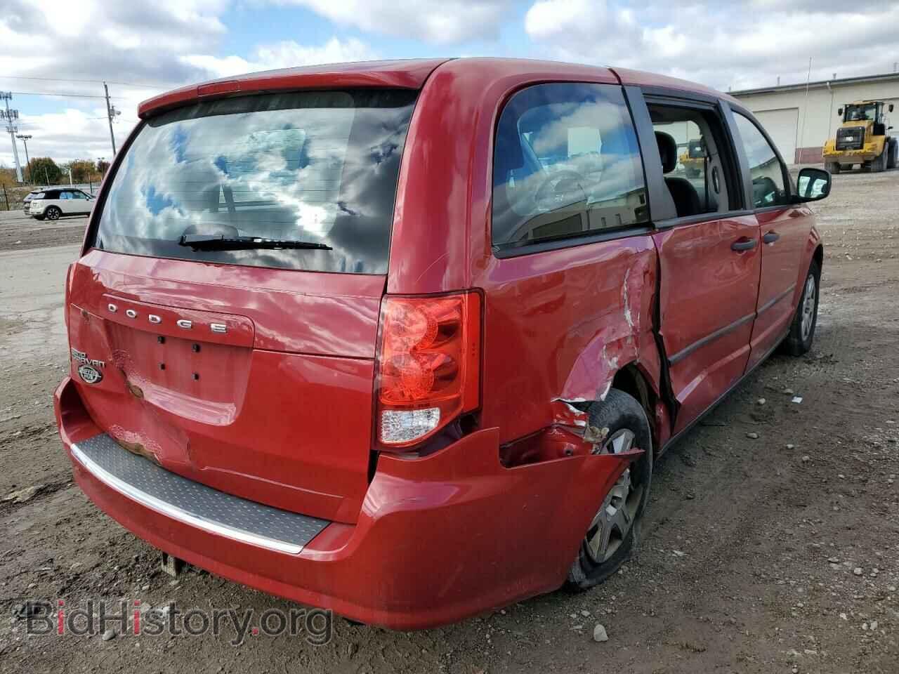 2013 DODGE CARAVAN - VIN: 2C4RDGBG3DR557107 - Фото 4