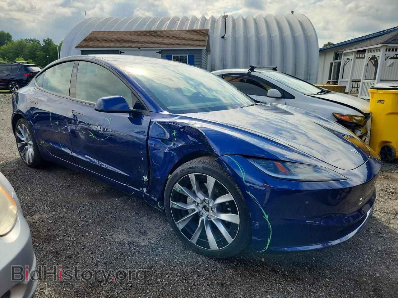 2024 TESLA MODEL 3 - VIN: 5YJ3E1EB2RF769354 - Фото 4