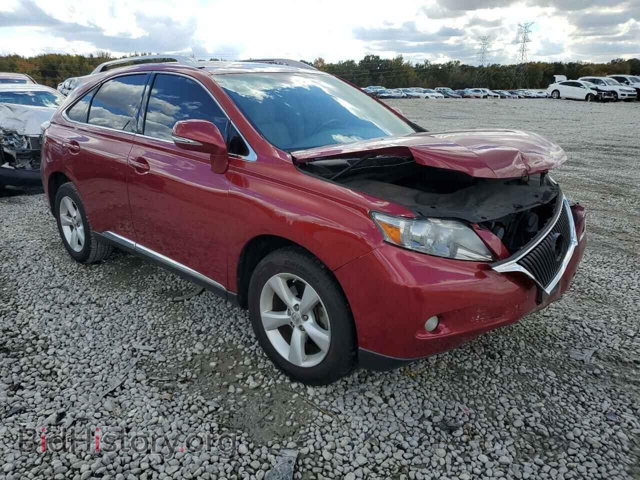 Photo 2T2BK1BA4CC150228 - LEXUS RX350 2012
