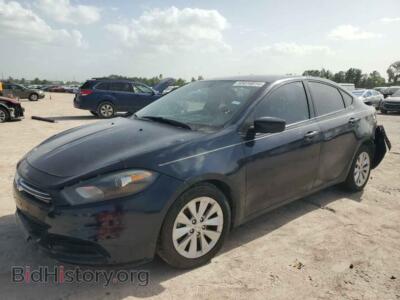 2014 Dodge DART SXT, синий — VIN 1C3CDFBB6ED800003, Copart