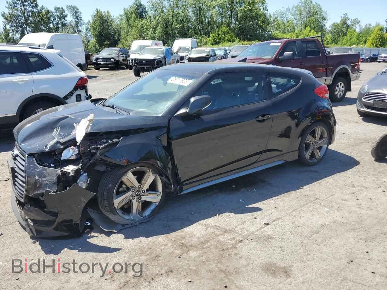 Photo KMHTC6AE0EU191187 - HYUNDAI VELOSTER 2014