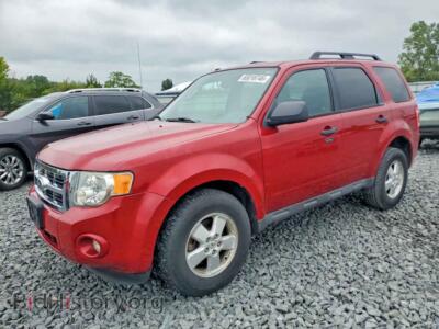 2010 Ford ESCAPE XLT, красный — VIN 1FMCU9D76AKD17666, Copart