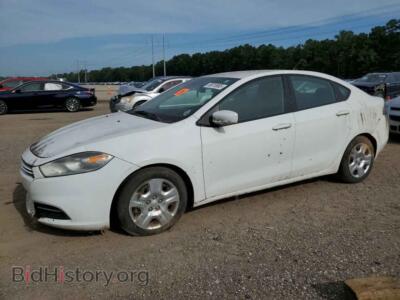 2013 Dodge DART SE, белый — VIN 1C3CDFAH0DD297153, Copart