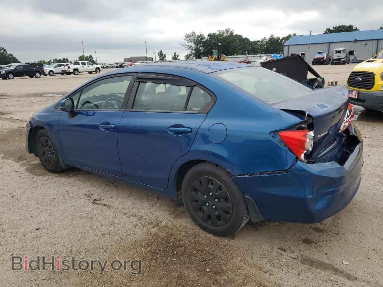 2012 HONDA CIVIC - VIN: 2HGFB2F55CH532350 - Фото 2