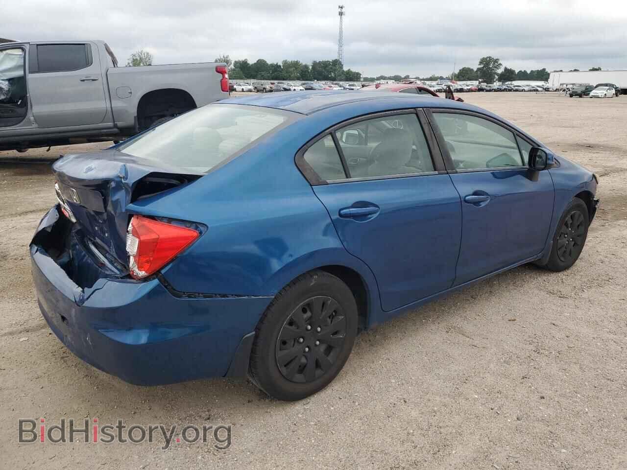2012 HONDA CIVIC - VIN: 2HGFB2F55CH532350 - Фото 3