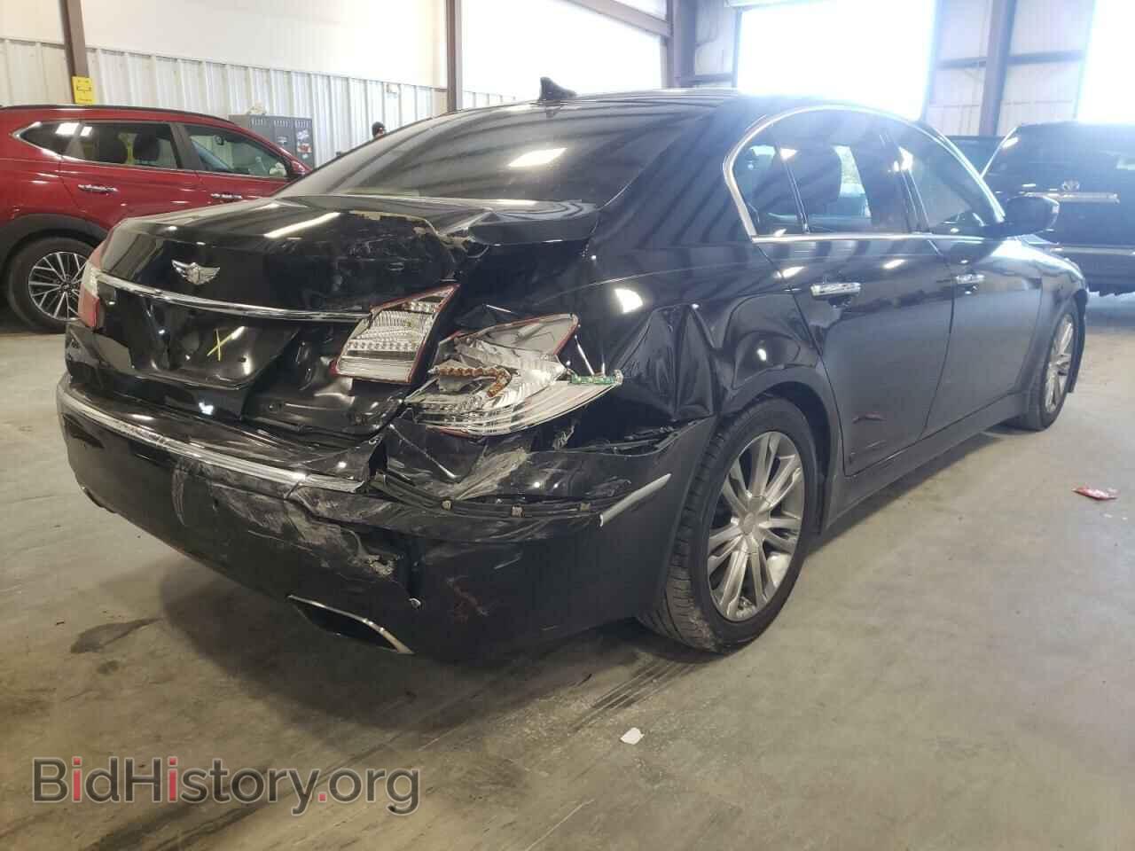 2012 HYUNDAI GENESIS - VIN: KMHGC4DD9CU186849 - Фото 4