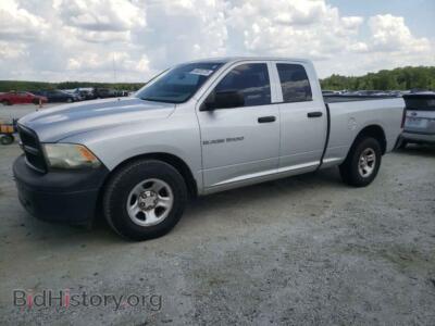 2012 Dodge RAM 1500 ST, серебристый — VIN 1C6RD6FP2CS302098, Copart
