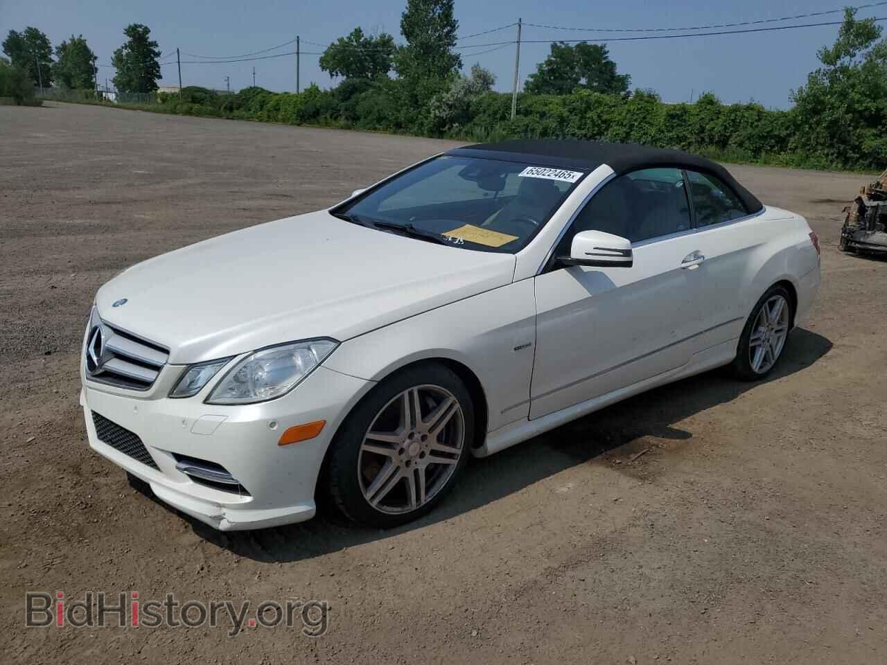 Photo WDDKK7DF1CF151401 - MERCEDES-BENZ E-CLASS 2012