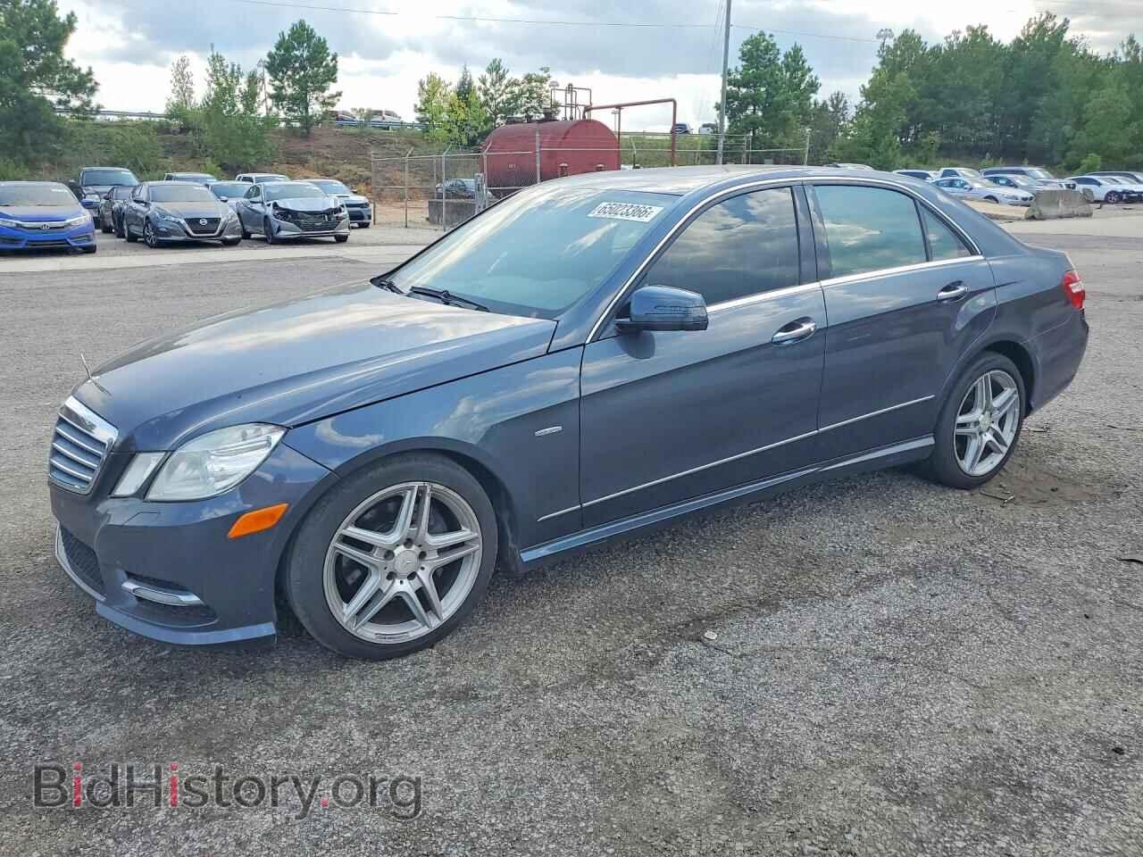 Photo WDDHF5KB6CA552779 - MERCEDES-BENZ E-CLASS 2012