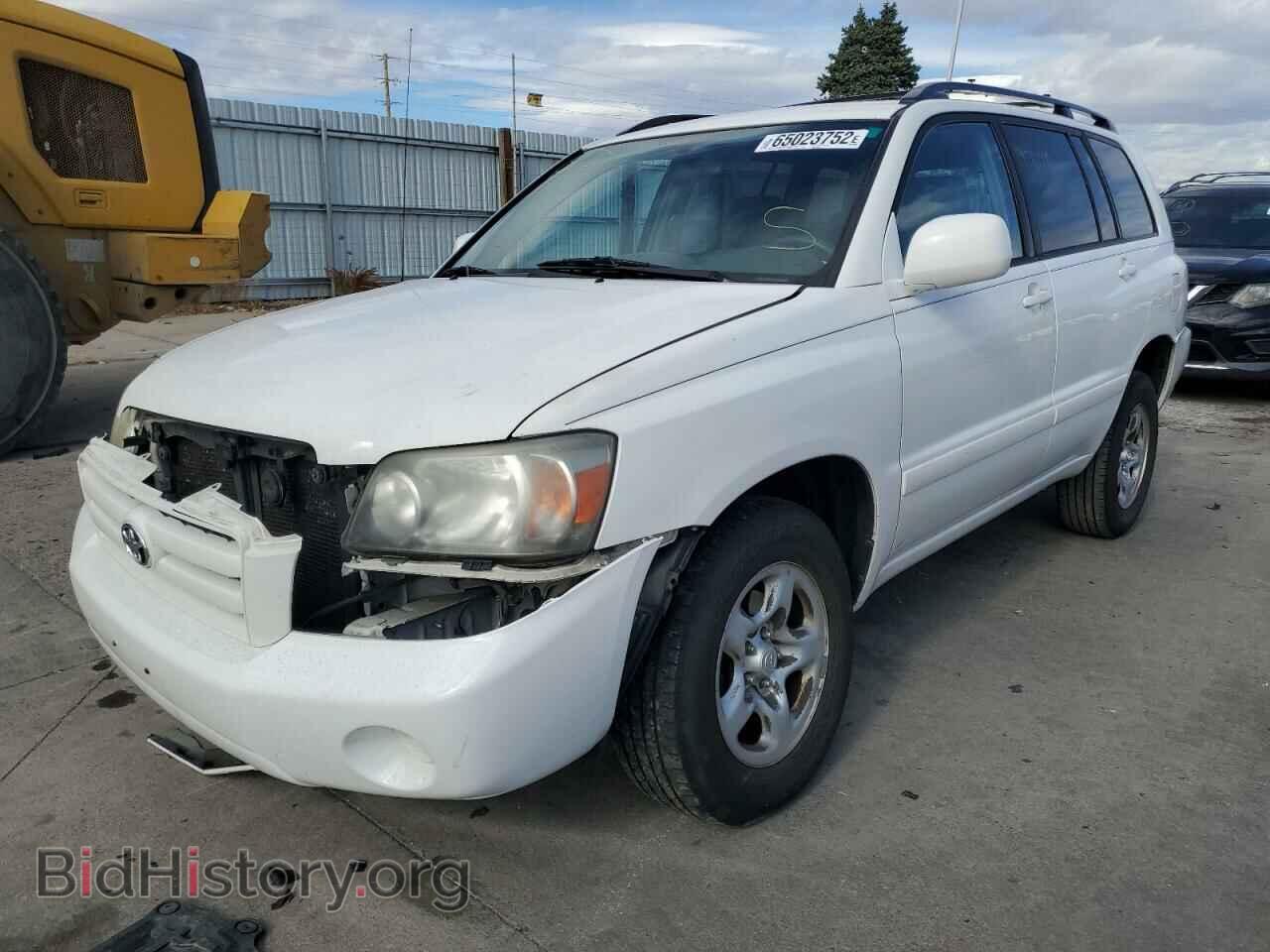 2007 TOYOTA HIGHLANDER - VIN: JTEEP21A370201613 - Фото 2