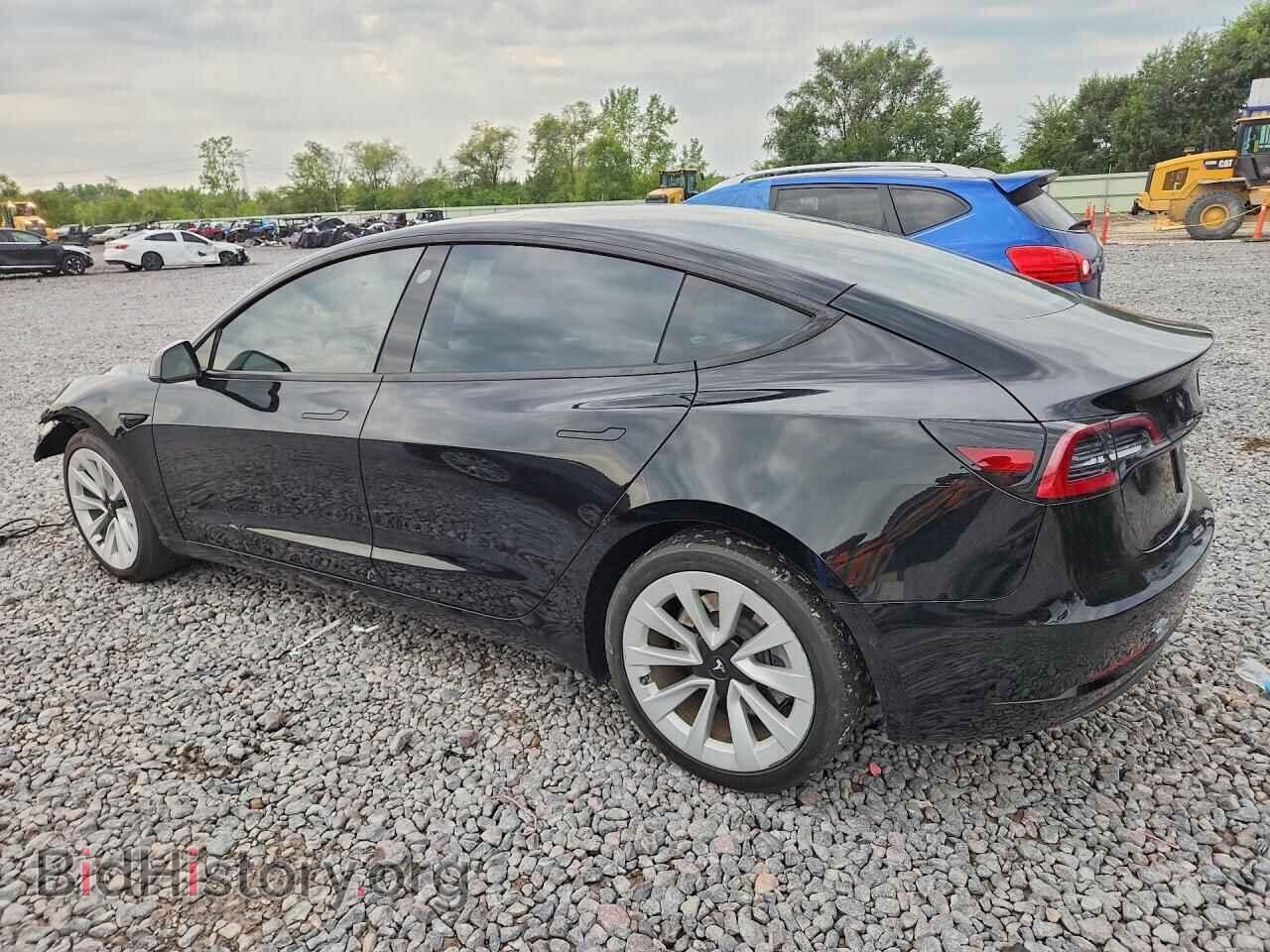 2022 TESLA MODEL 3 - VIN: 5YJ3E1EA0NF376244 - Photo 2
