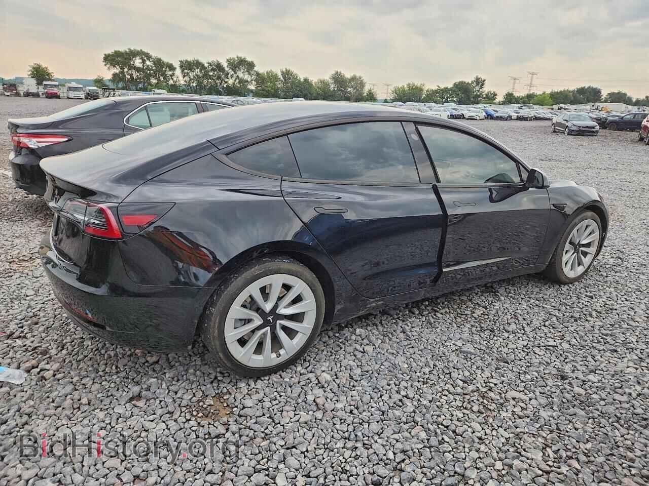 2022 TESLA MODEL 3 - VIN: 5YJ3E1EA0NF376244 - Photo 3