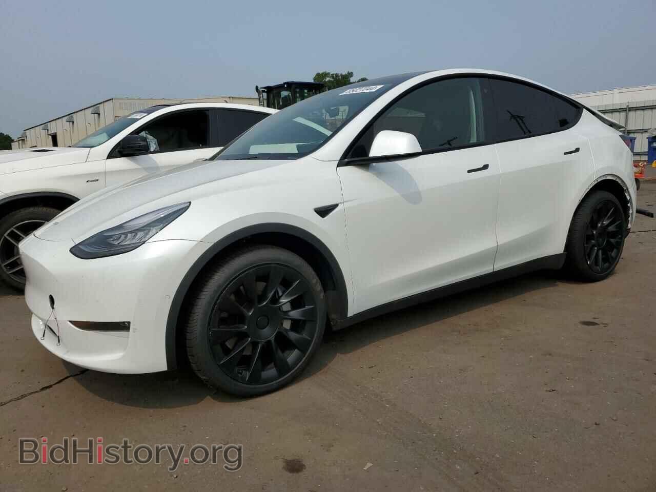 Photo 5YJYGDEEXMF074706 - TESLA MODEL Y 2021