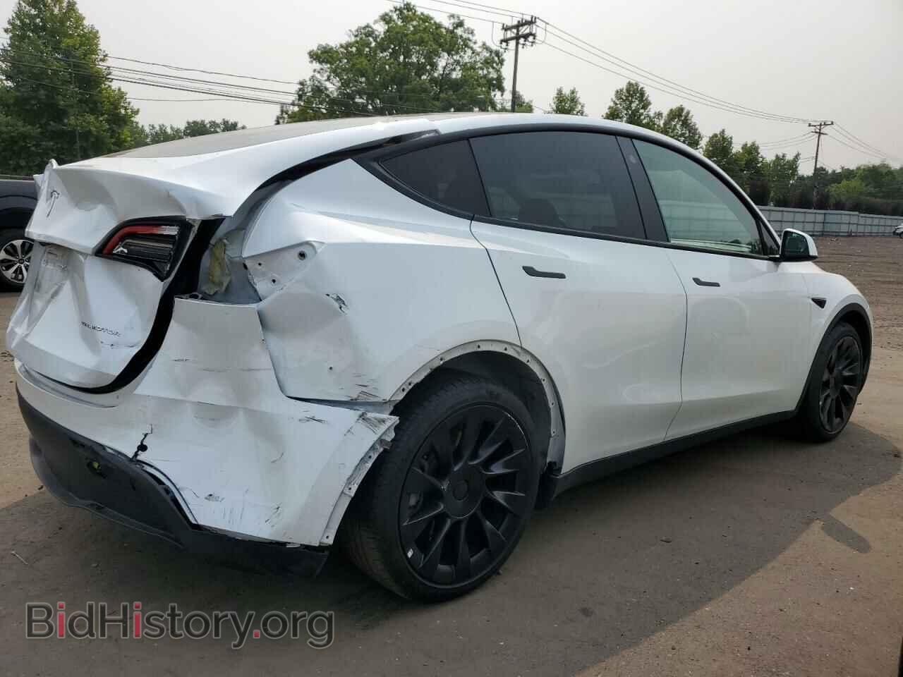 2021 TESLA MODEL Y - VIN: 5YJYGDEEXMF074706 - Фото 3