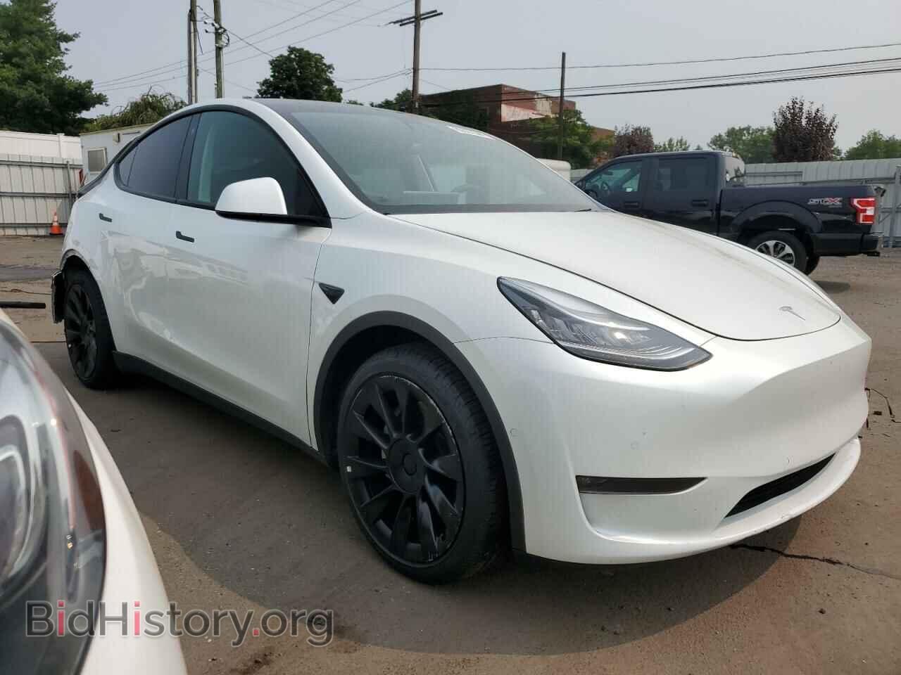 2021 TESLA MODEL Y - VIN: 5YJYGDEEXMF074706 - Фото 4
