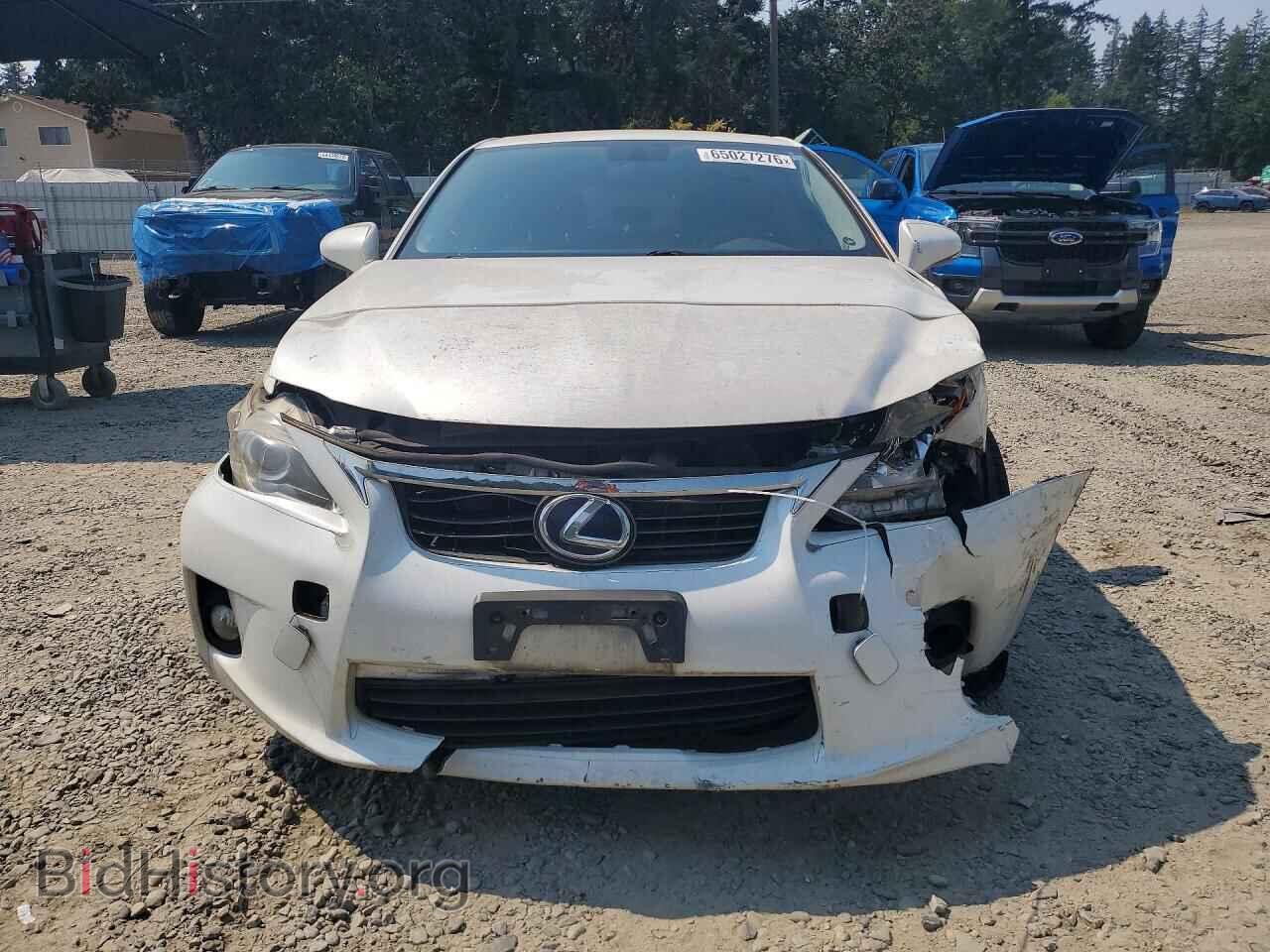 2012 LEXUS CT 200 - VIN: JTHKD5BH9C2069449 - Фото 5