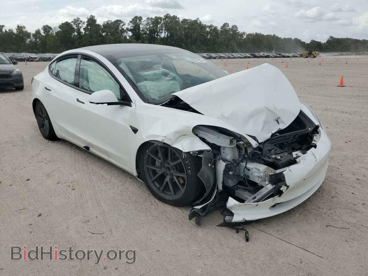2021 TESLA MODEL 3 - VIN: 5YJ3E1EA3MF986413 - Фото 4