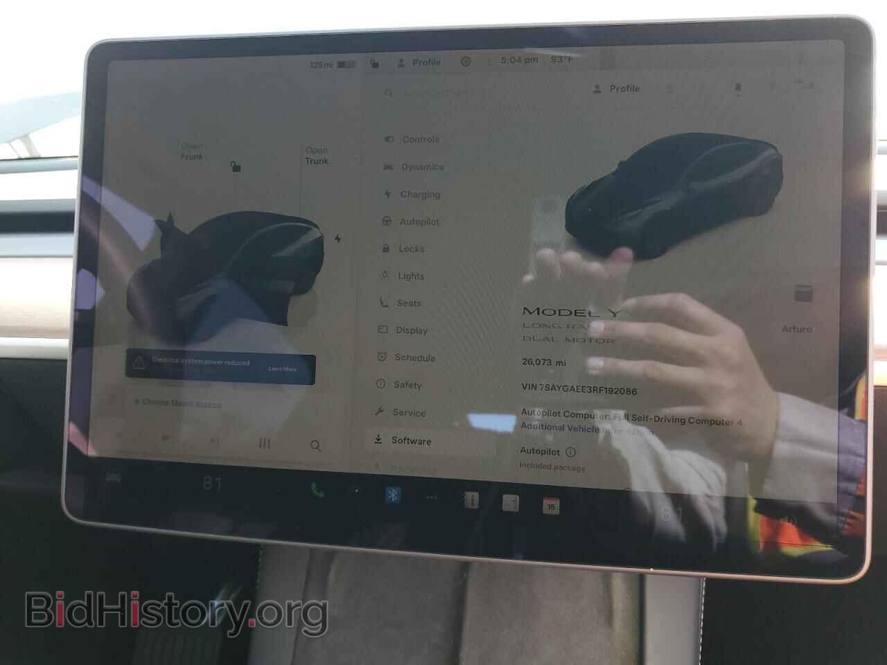 2024 TESLA MODEL Y - VIN: 7SAYGAEE3RF192086 - Photo 9