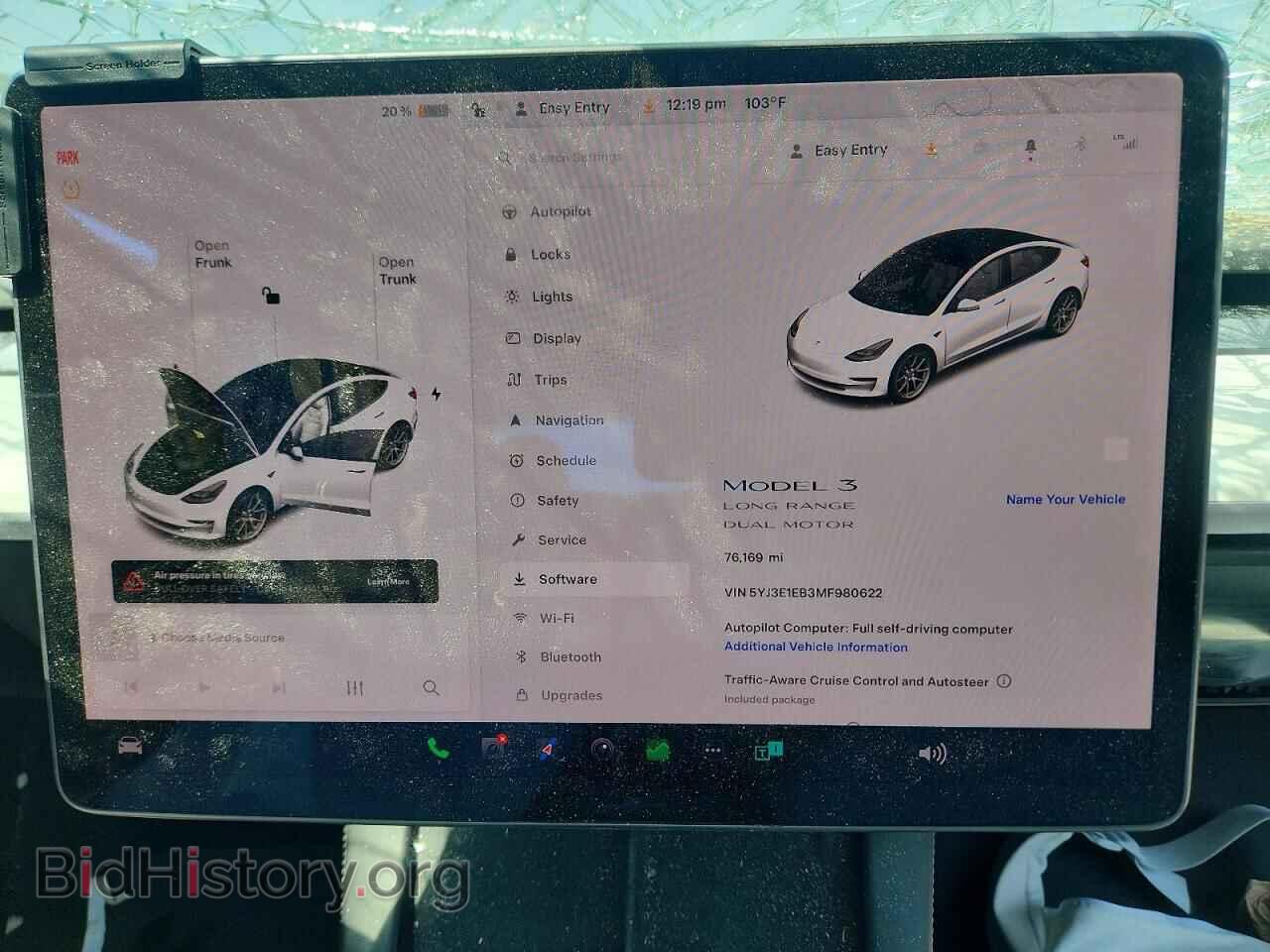 2021 TESLA MODEL 3 - VIN: 5YJ3E1EB3MF980622 - Photo 9