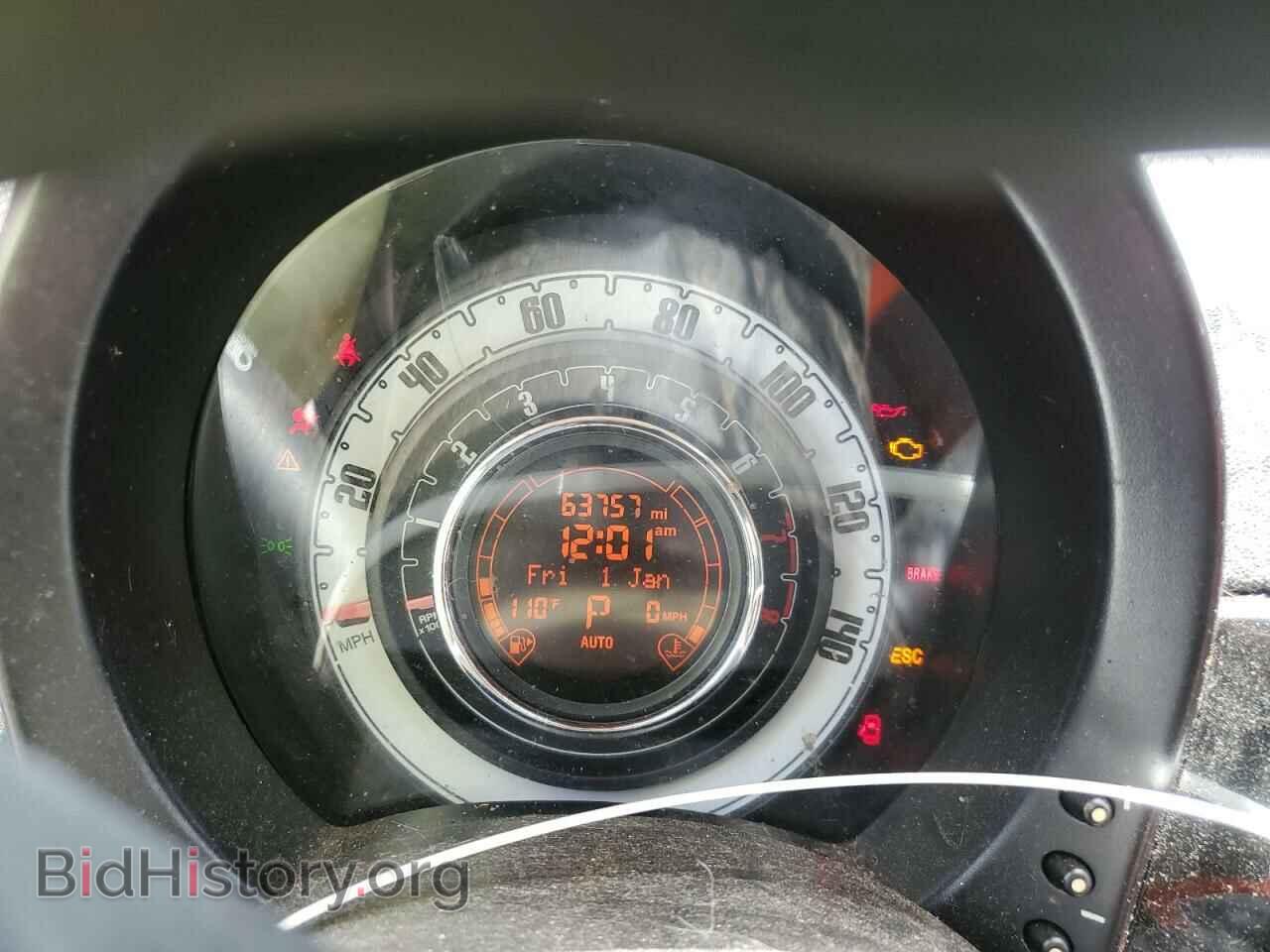 2012 FIAT 500 - VIN: 3C3CFFAR2CT108823 - Фото 9