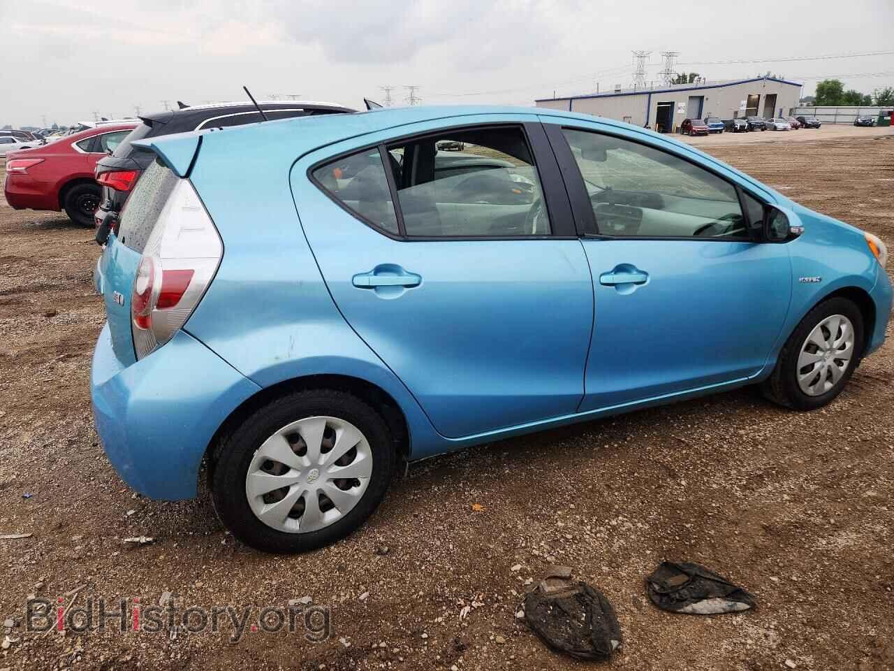 2012 TOYOTA PRIUS - VIN: JTDKDTB36C1014005 - Фото 3