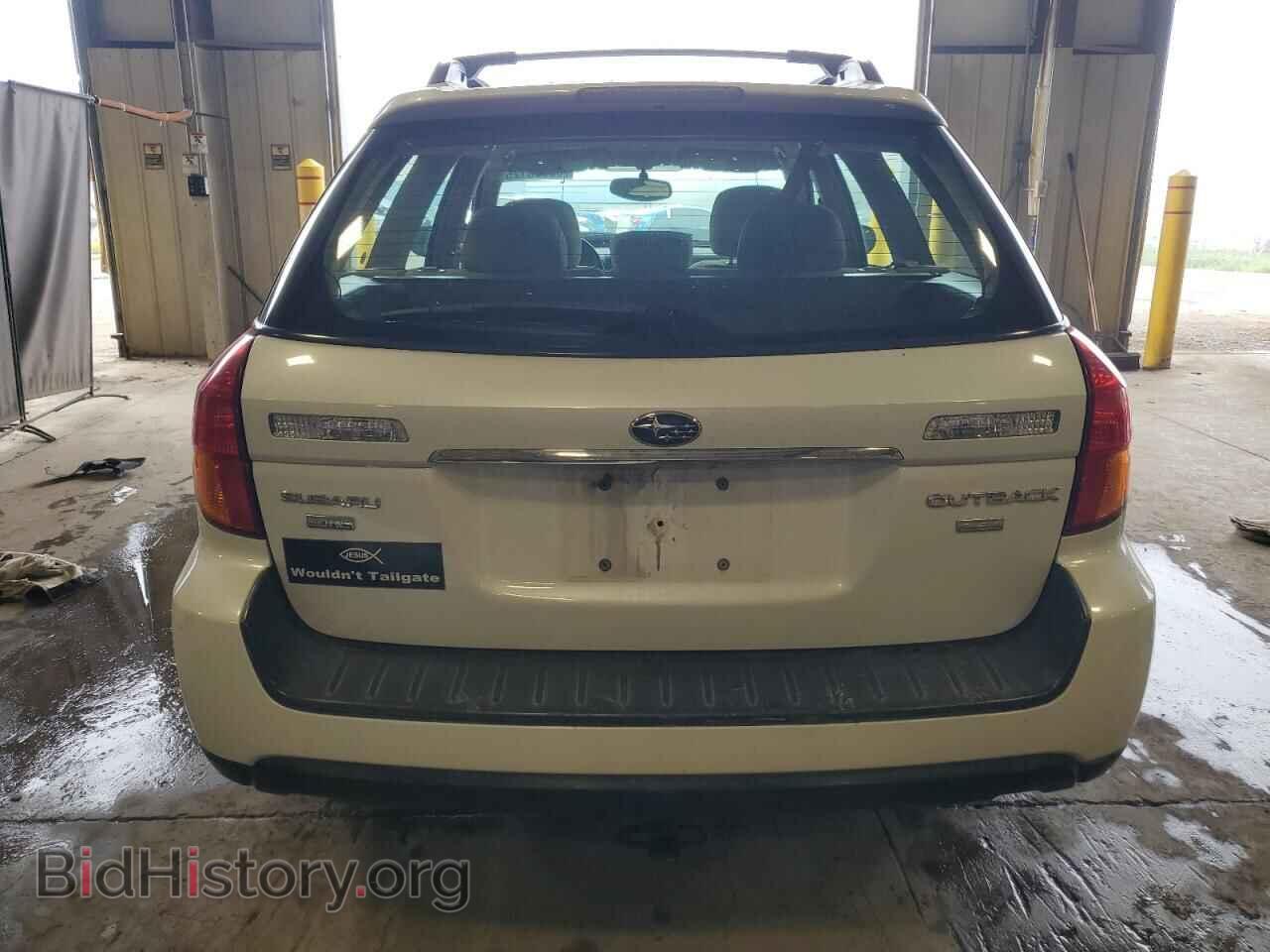 2007 SUBARU OUTBACK - VIN: 4S4BP61C677346101 - Фото 6