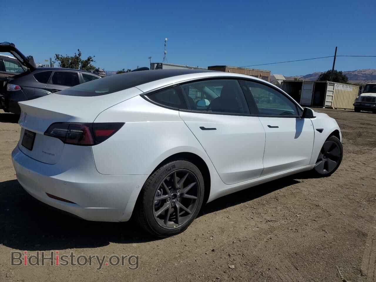 2022 TESLA MODEL 3 - VIN: 5YJ3E1EB6NF354645 - Фото 3