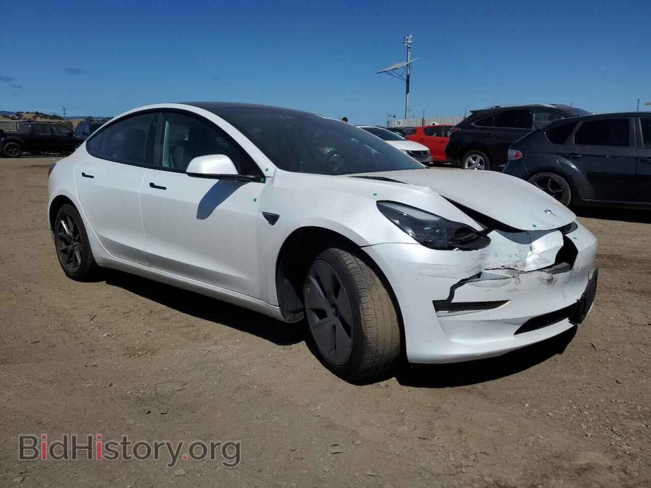2022 TESLA MODEL 3 - VIN: 5YJ3E1EB6NF354645 - Фото 4