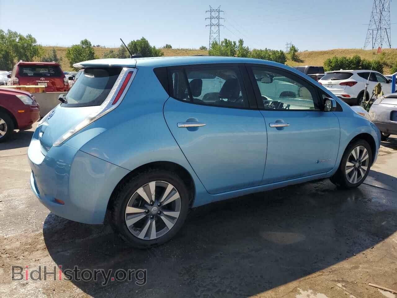 2015 NISSAN LEAF - VIN: 1N4AZ0CP3FC330649 - Фото 3