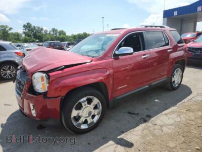 2014 GMC TERRAIN SLT, burgundy — VIN 2GKFLTE30E6348261, Copart