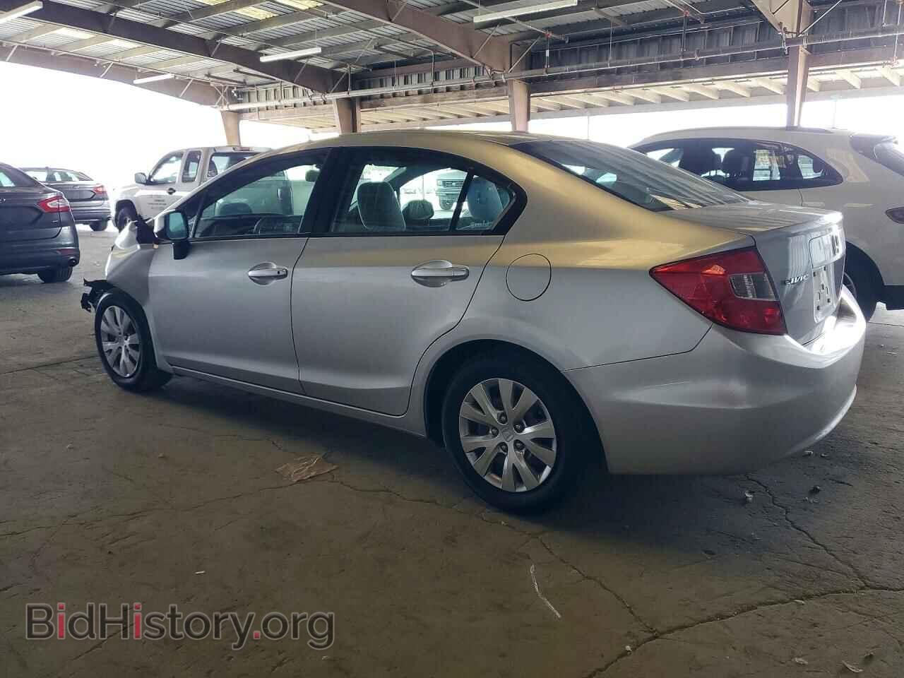 2012 HONDA CIVIC - VIN: 2HGFB2F52CH592294 - Фото 2