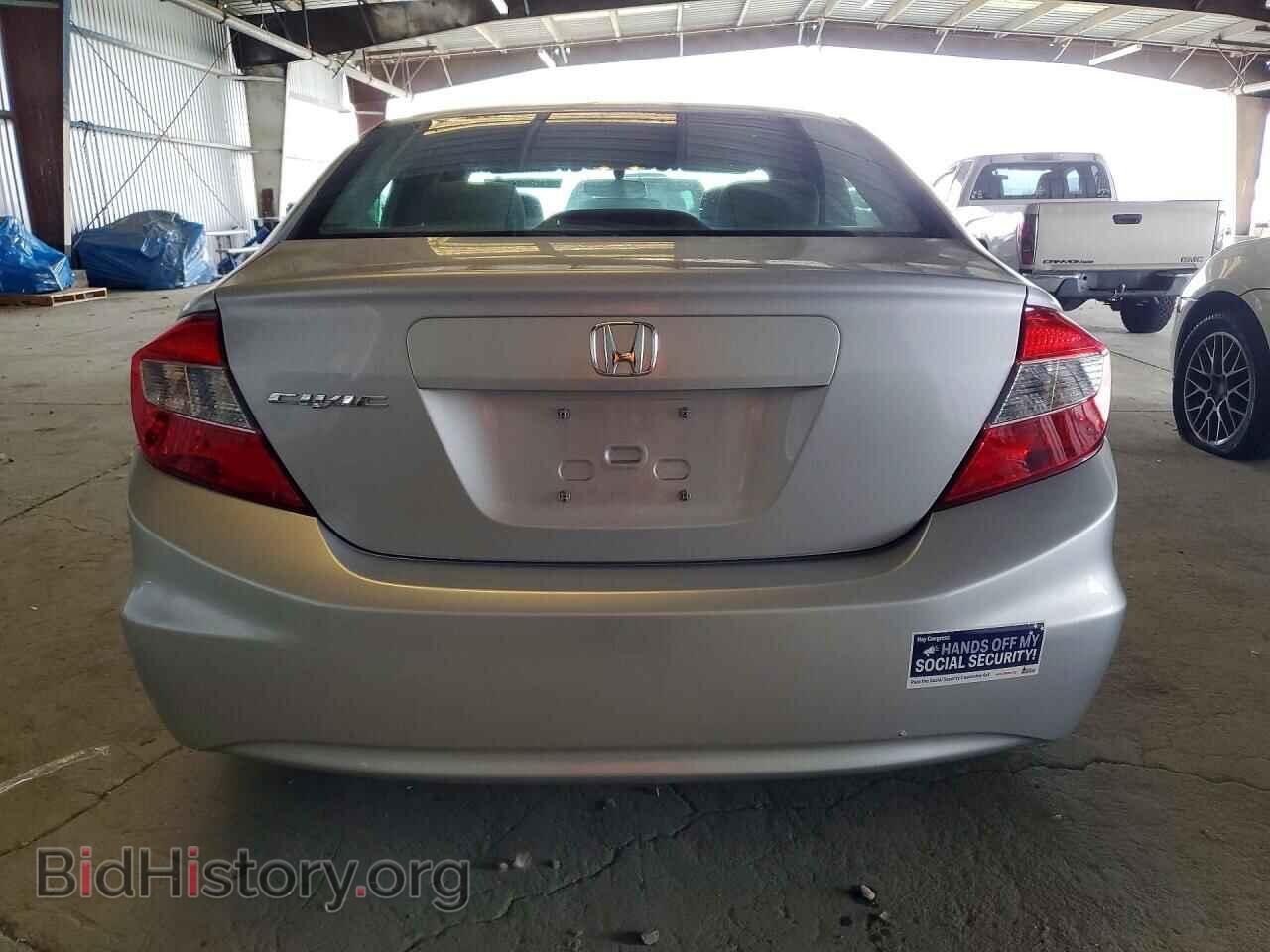 2012 HONDA CIVIC - VIN: 2HGFB2F52CH592294 - Фото 6