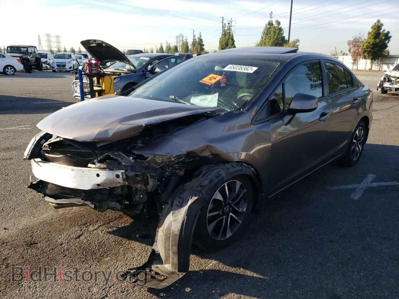 2013 HONDA CIVIC - VIN: 2HGFB2F87DH543006 - Фото 2