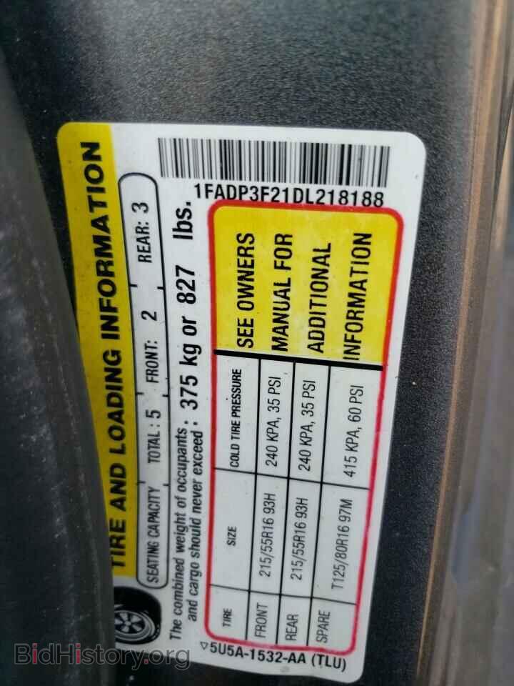 2013 FORD FOCUS - VIN: 1FADP3F21DL218188 - Photo 12