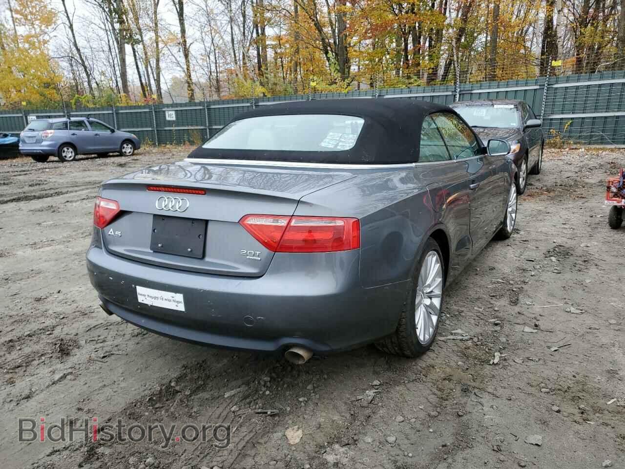 2012 AUDI A5 - VIN: WAUCFAFH8CN007426 - Photo 4