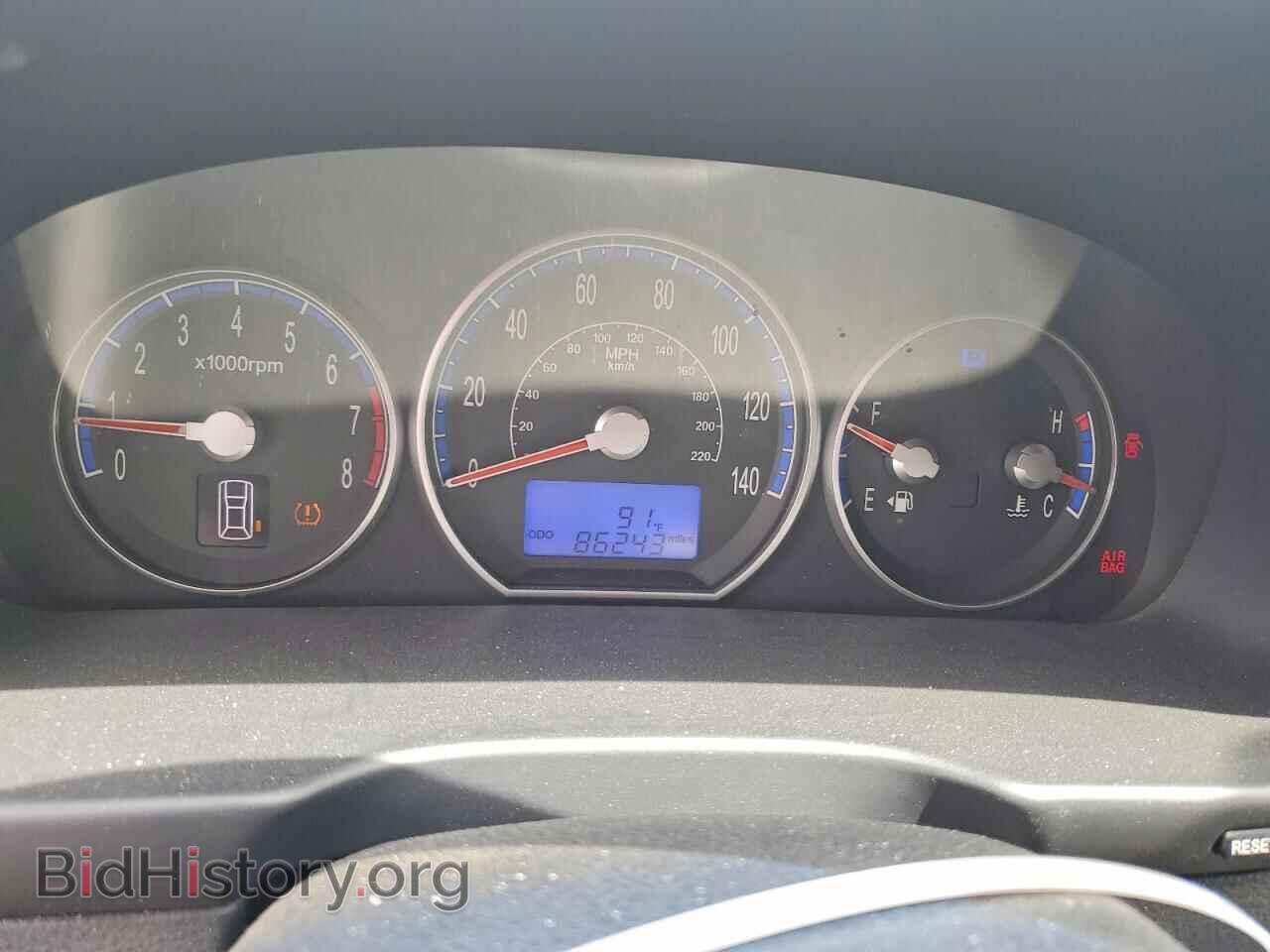 2008 HYUNDAI SANTA FE - VIN: 5NMSG13D68H214849 - Фото 9