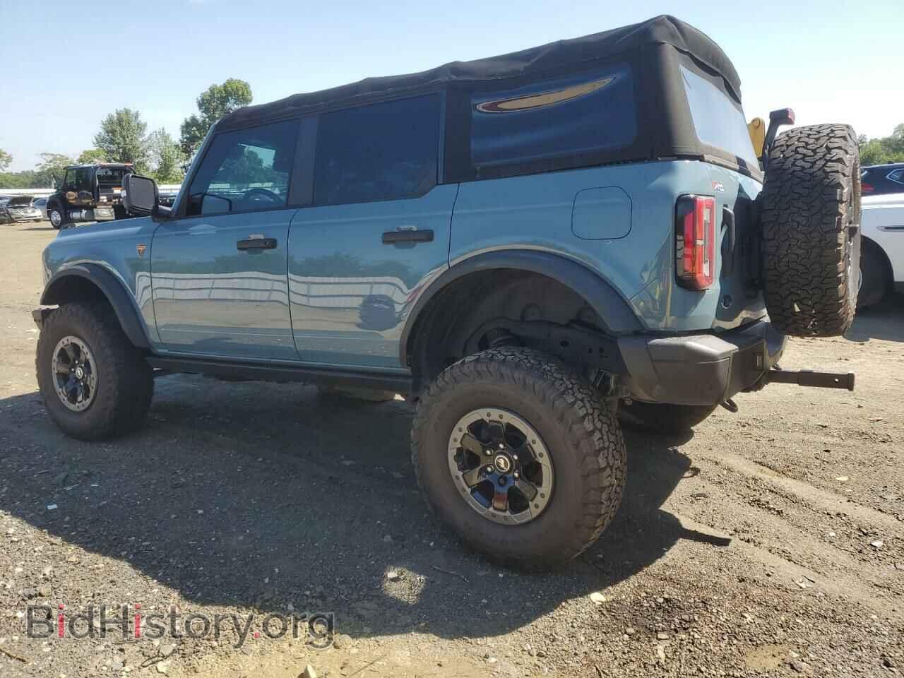 2021 FORD BRONCO - VIN: 1FMEE5DPXMLB01445 - Фото 2
