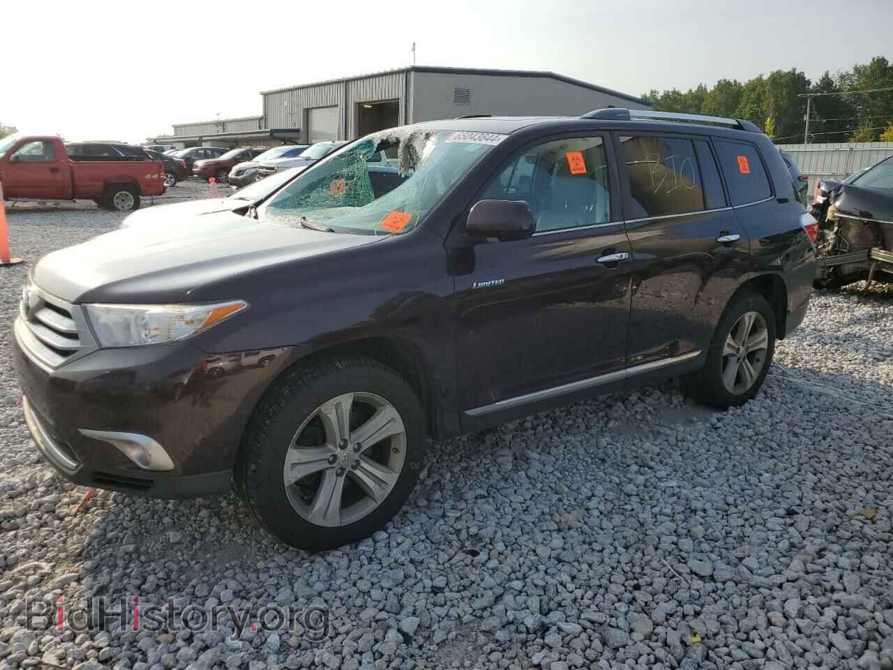 Photo 5TDDK3EH7CS163466 - TOYOTA HIGHLANDER 2012