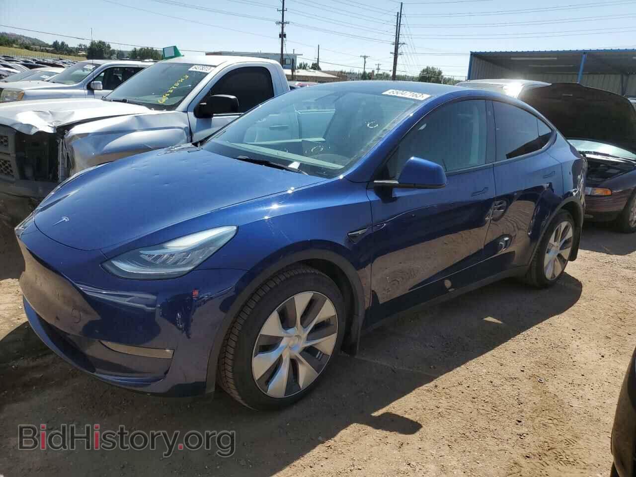 Photo 5YJYGDEEXMF199754 - TESLA MODEL Y 2021