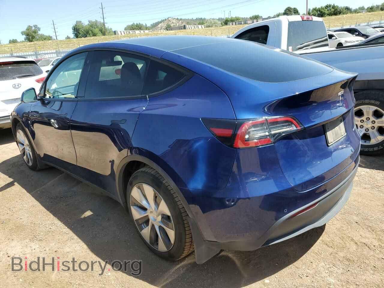 2021 TESLA MODEL Y - VIN: 5YJYGDEEXMF199754 - Фото 2
