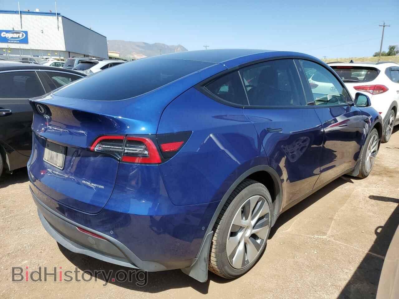 2021 TESLA MODEL Y - VIN: 5YJYGDEEXMF199754 - Фото 3