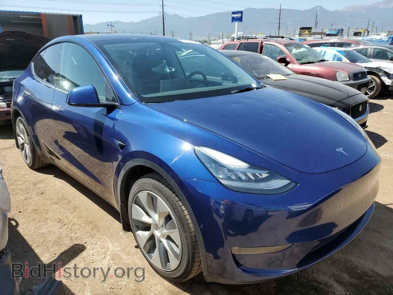 2021 TESLA MODEL Y - VIN: 5YJYGDEEXMF199754 - Фото 4