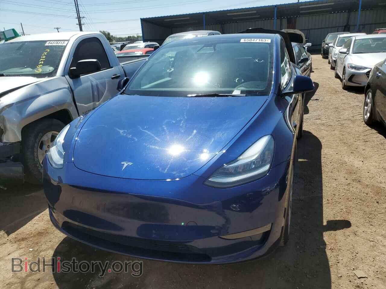 2021 TESLA MODEL Y - VIN: 5YJYGDEEXMF199754 - Фото 5