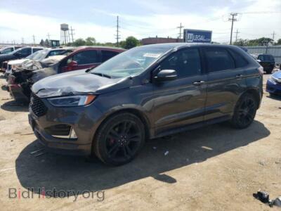 2020 Ford EDGE ST, black — VIN 2FMPK4AP1LBA24222, Copart