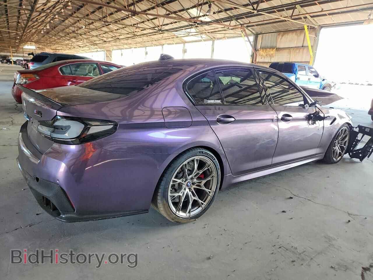 2021 BMW M5 - VIN: WBS83CH02MCG73193 - Photo 3
