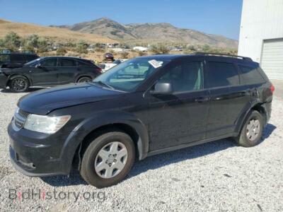 2012 Dodge JOURNEY SE, черный — VIN 3C4PDCAB9CT167758, Copart